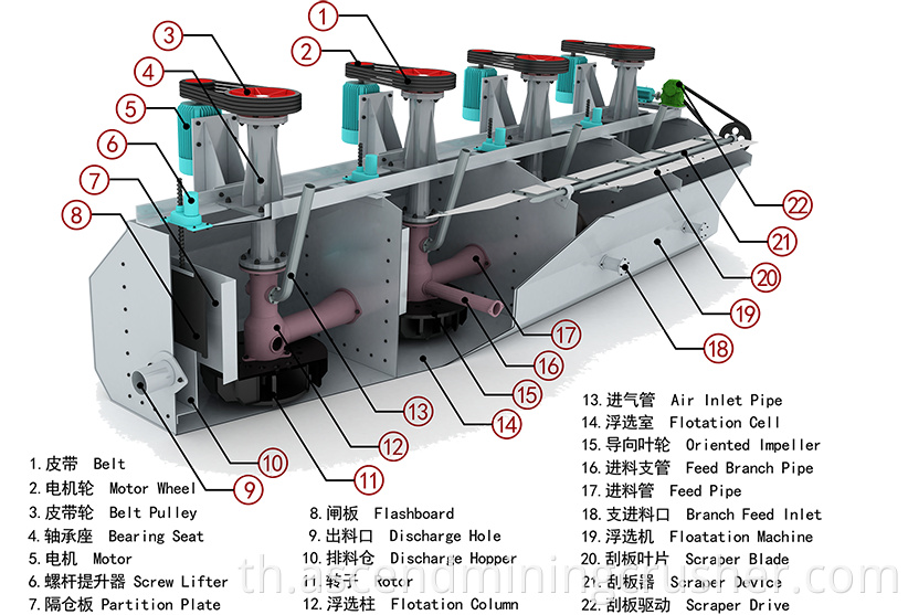 flotation cell 1